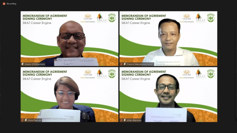 energy development corporation signed MOA